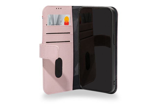 Decoded iPhone 13 Pro funda piel con billetera desmontable